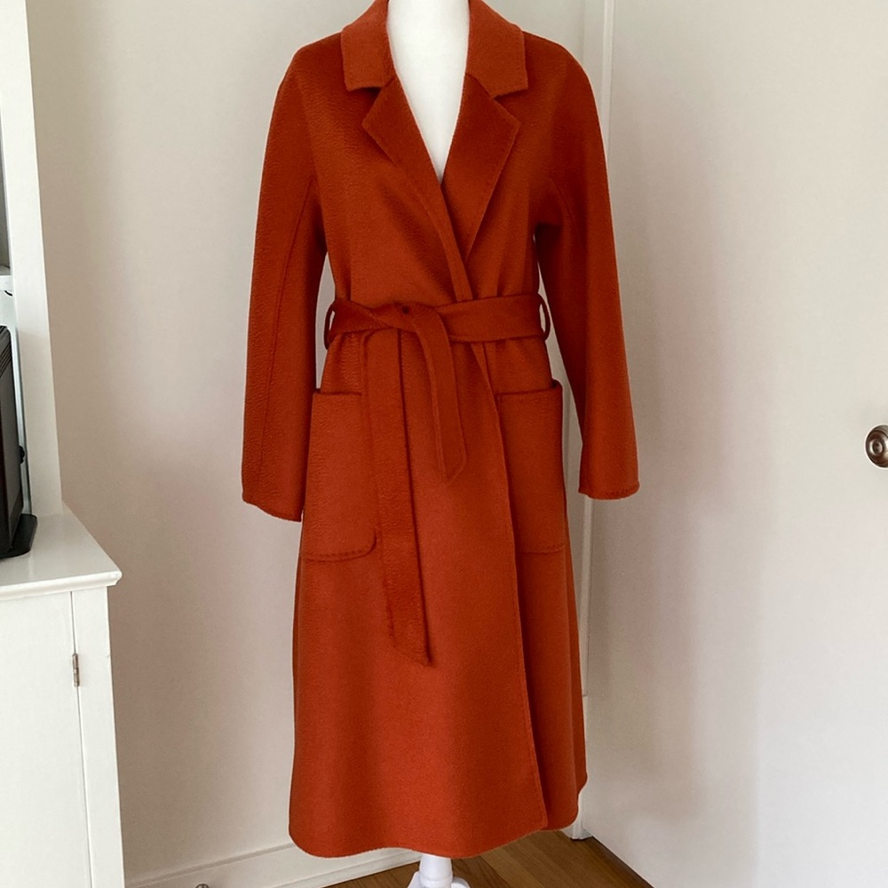 MaxMara long wool coat. Size S